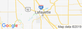 West Lafayette map
